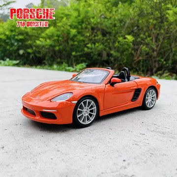 1:24 Porsche 718 Boxster – Bburago Diecast Alloy Model Car