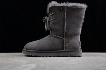 UGG High Boots [Dark Grey/Dark Grey/Dark Grey]
