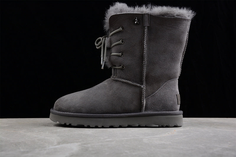 UGG High Boots [Dark Grey/Dark Grey/Dark Grey]
