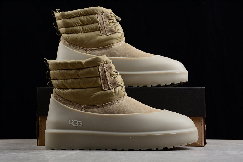 UGG Classic Mini Lace-Up Shoes [Dune Color/Dune Color/Light Brown]