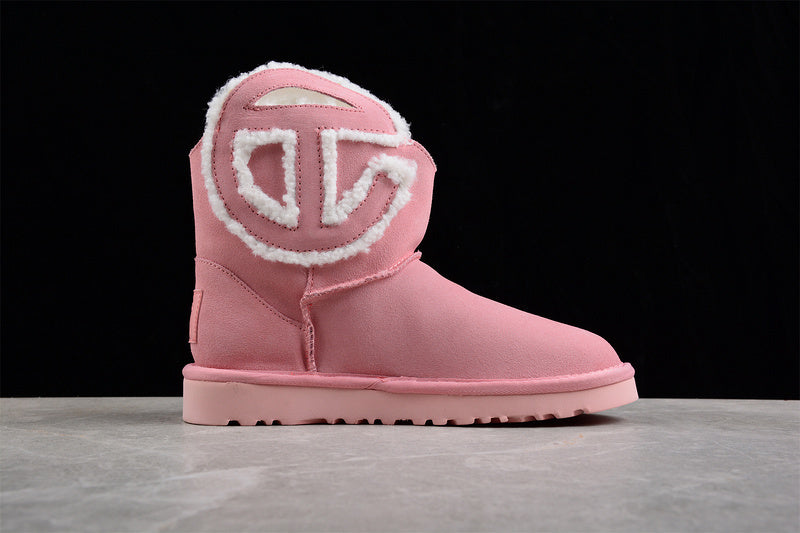 UGG High Boots [Pink/Pink/White]