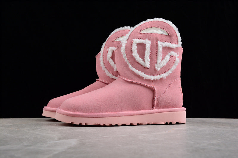 UGG High Boots [Pink/Pink/White]