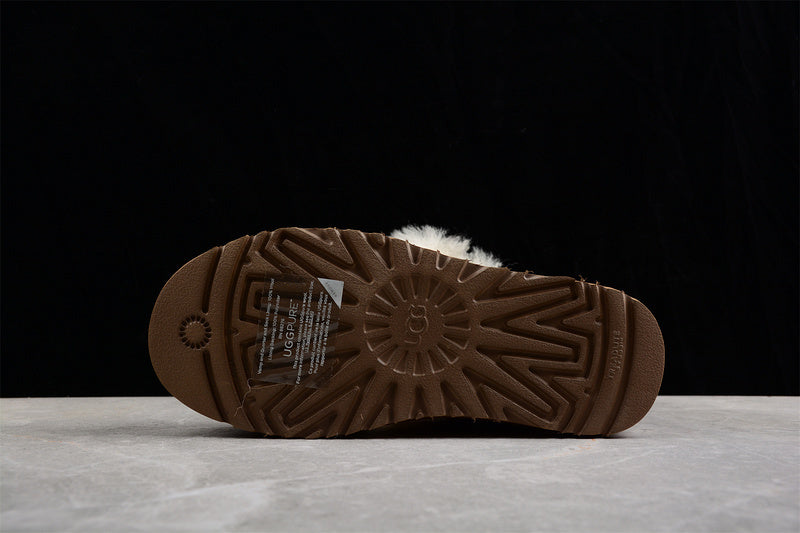 UGG High Boots [Maroon/Maroon/White]