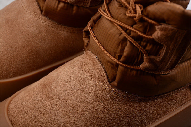 UGG Classic Mini Lace-Up Shoes [Maroon/Maroon/Maroon]