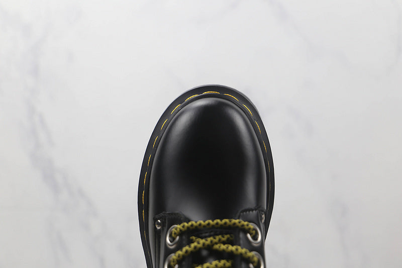 Dr. Martens 1406 High Boots [Black/Black/Yellow]