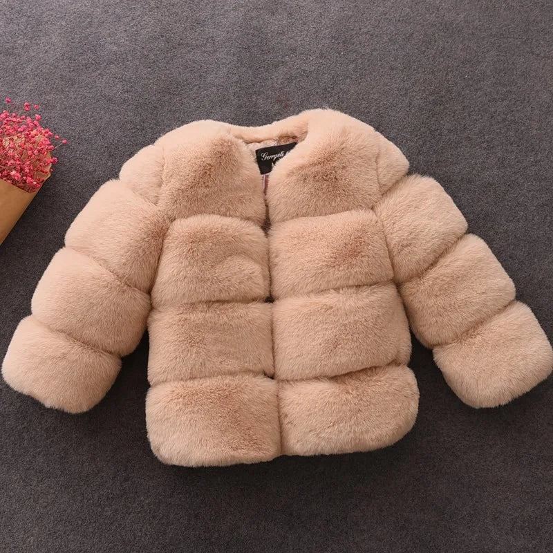 Fluffy princess jacket