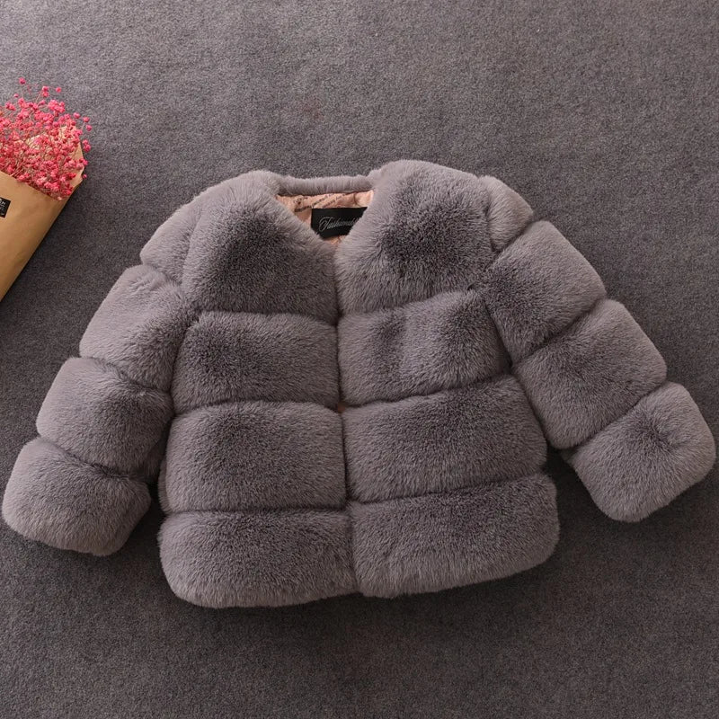 Fluffy princess jacket