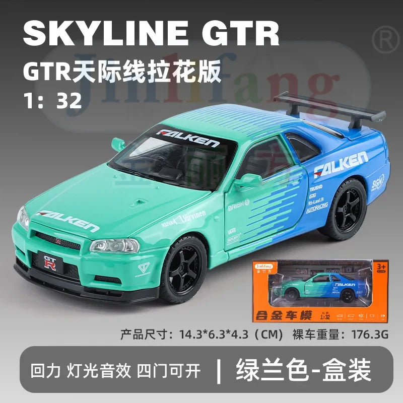 1:32 Nissan Skyline GT-R R34