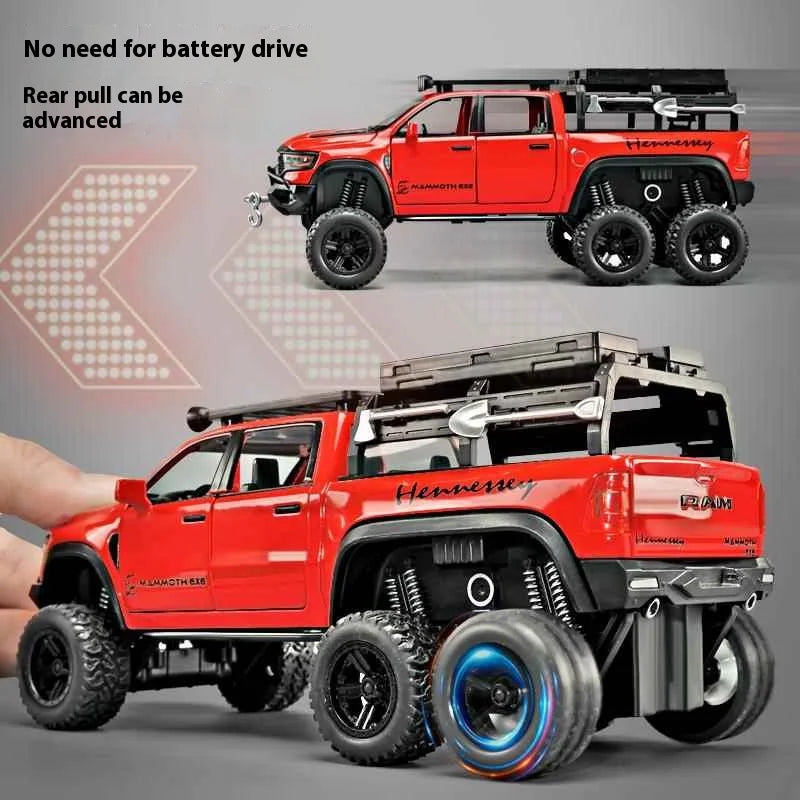 1:32 Tyrannosaurus Rex 6X6 Pickup Truck