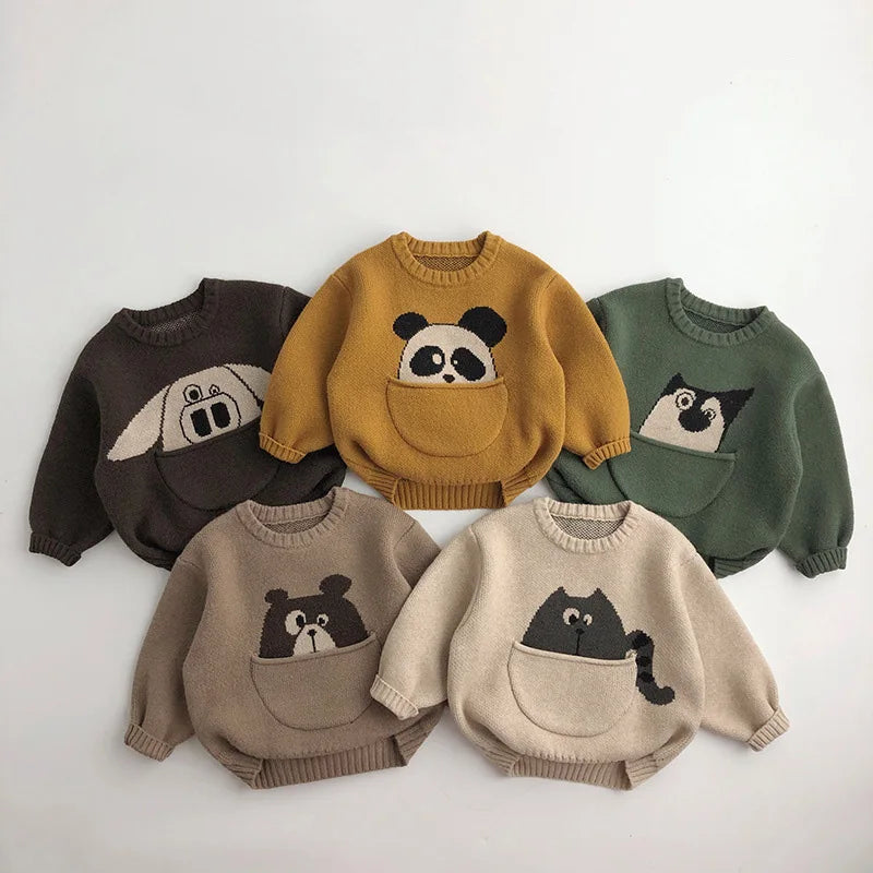 Animal Cartoon Sweaters