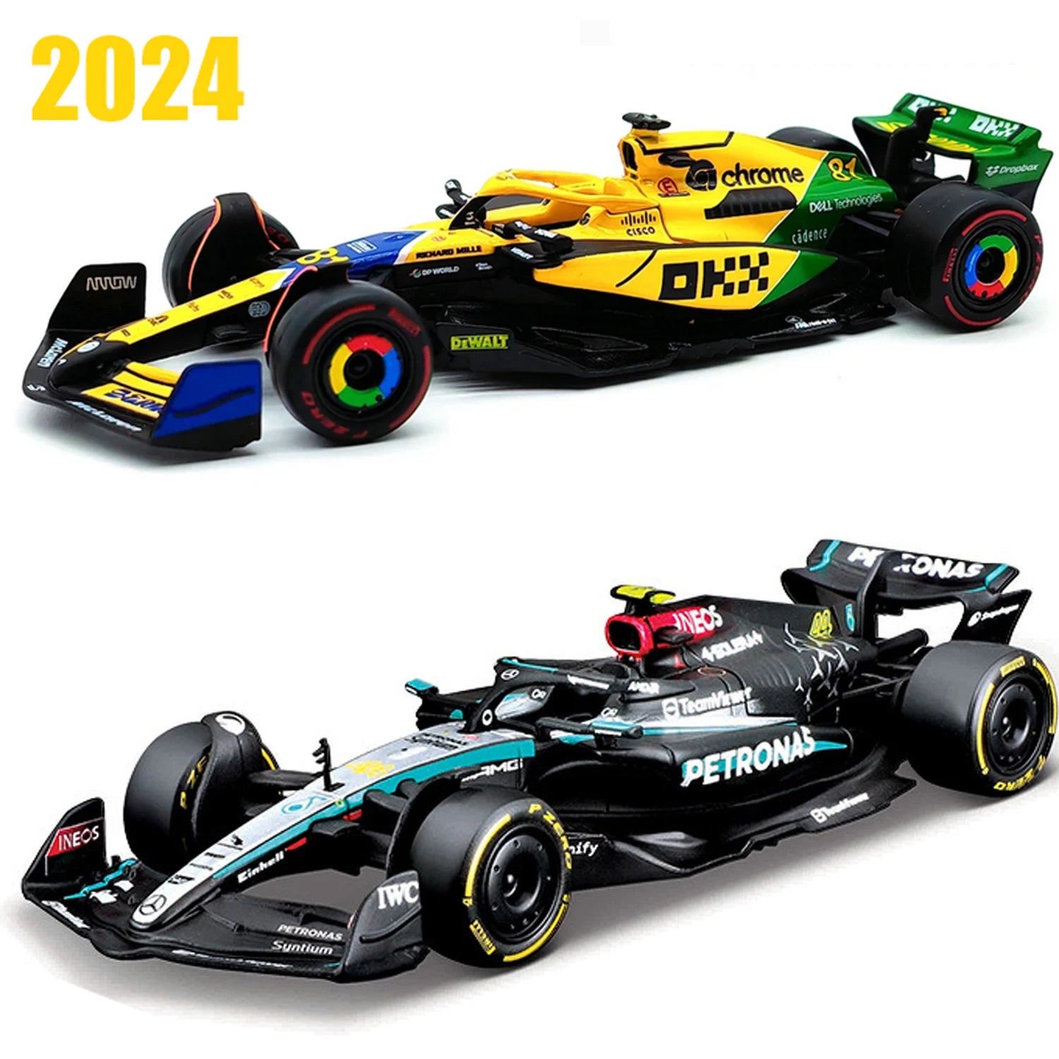 1:43 Mercedes-AMG Petronas F1 W15 (2024)