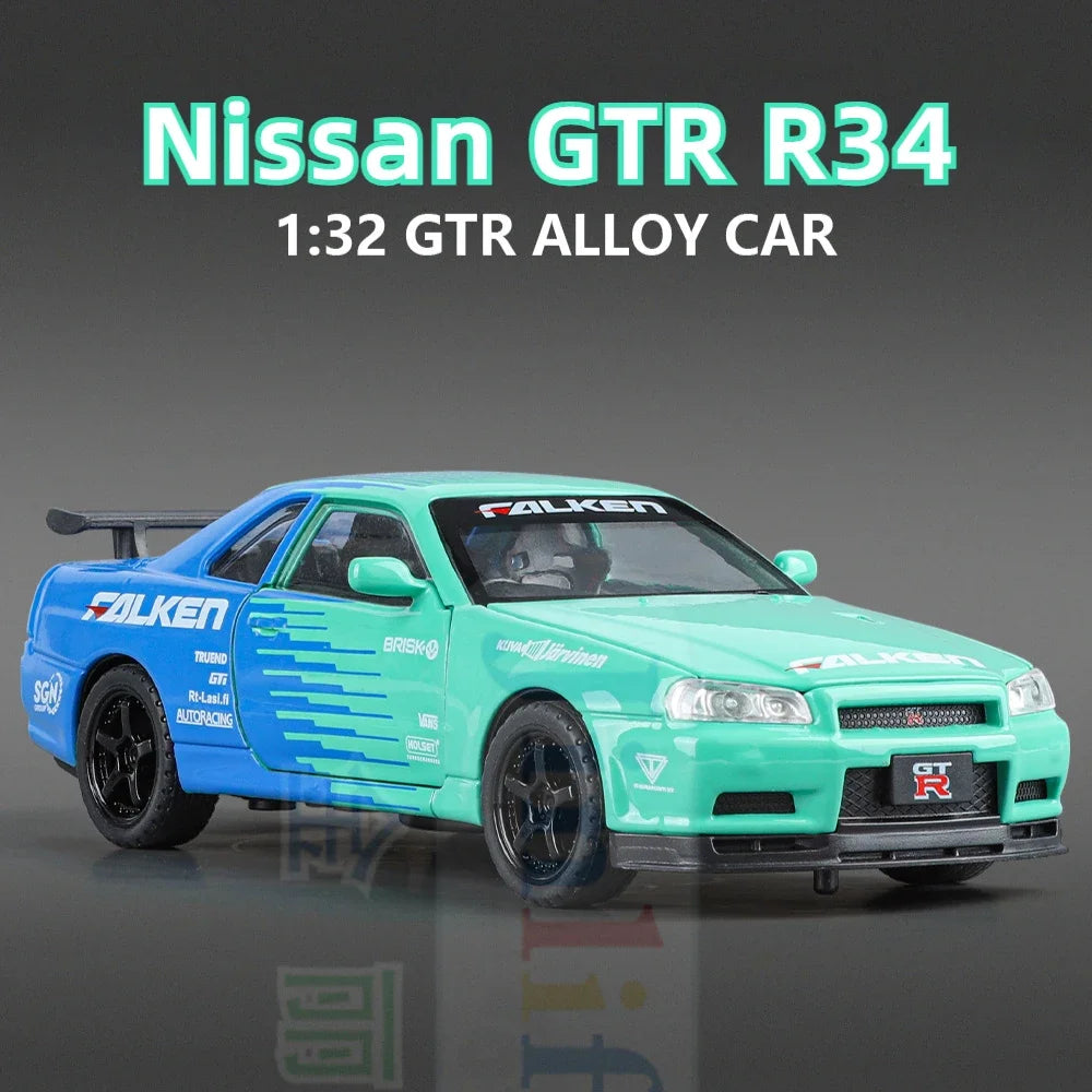 1:32 Nissan Skyline GT-R R34