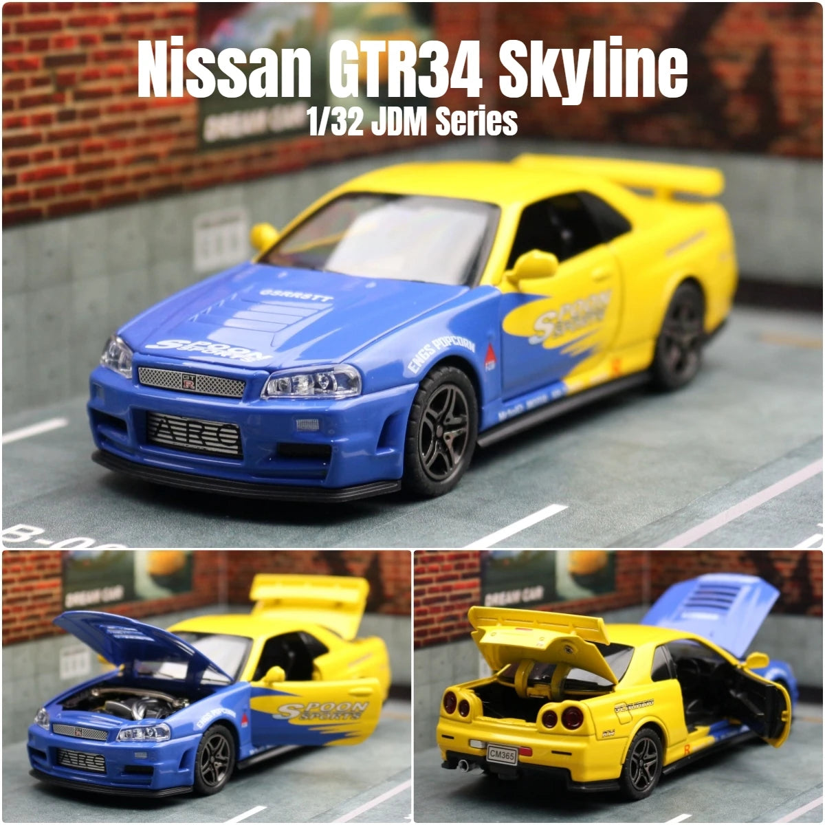 1:32 Nissan Skyline GT-R R35 Nismo GT3