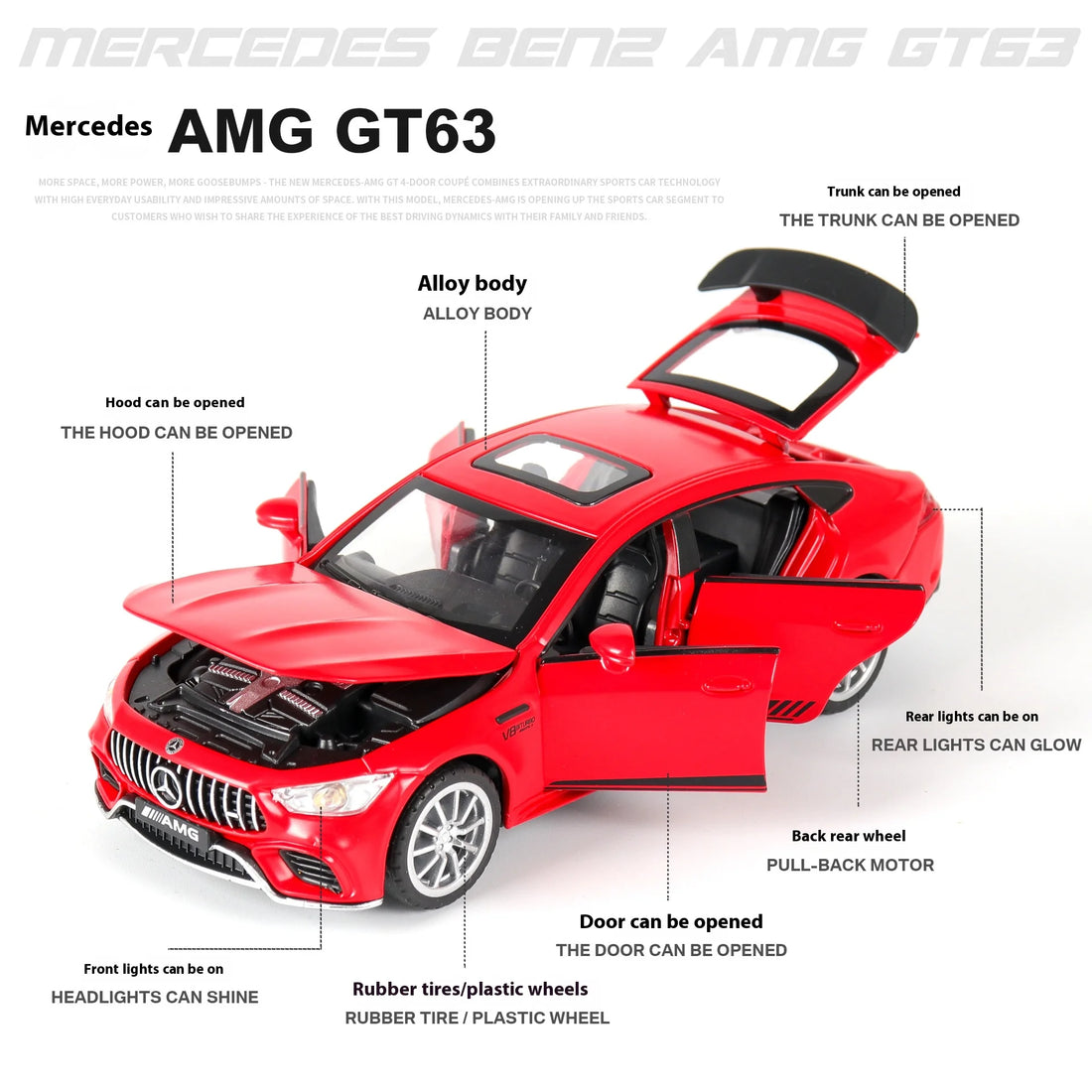 1:32 Mercedes-Benz AMG GT63