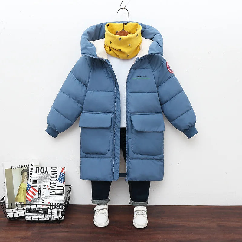 Hooded Jacket Long Style