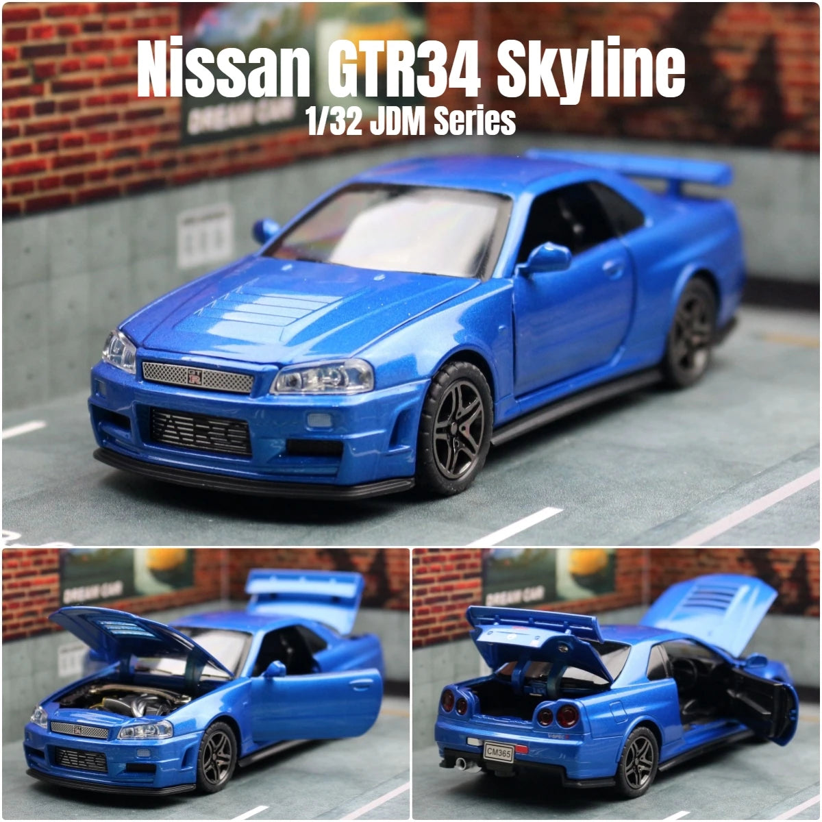 1:32 Nissan Skyline GT-R R35 Nismo GT3