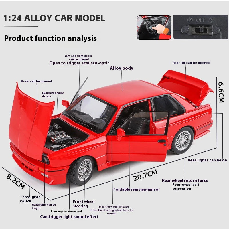 1:24 BMW M3 E30