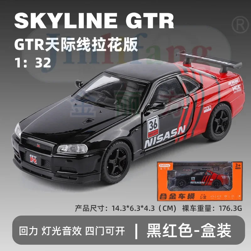 1:32 Nissan Skyline GT-R R34