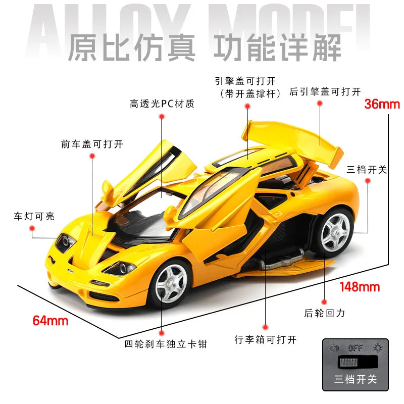 1:32 McLaren F1 XP4 / XP5