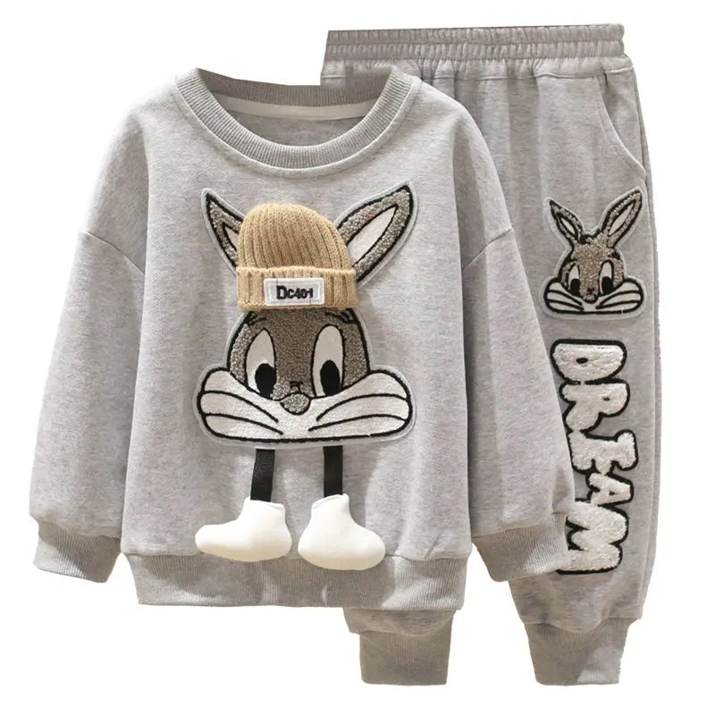 Autumn Cartoon Bunny Set