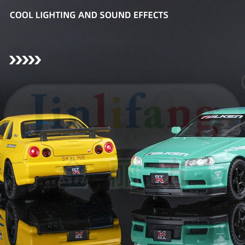 1:32 Nissan Skyline GT-R R34