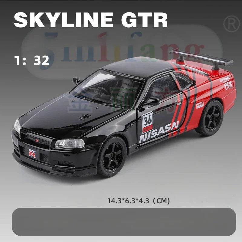 1:32 Nissan Skyline GT-R R34