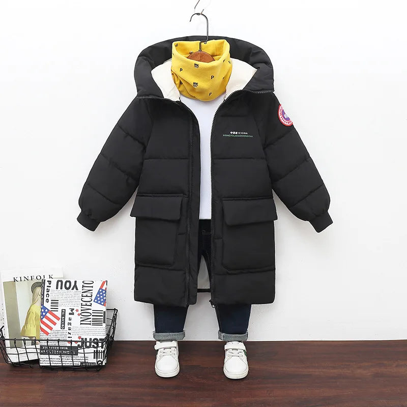 Hooded Jacket Long Style