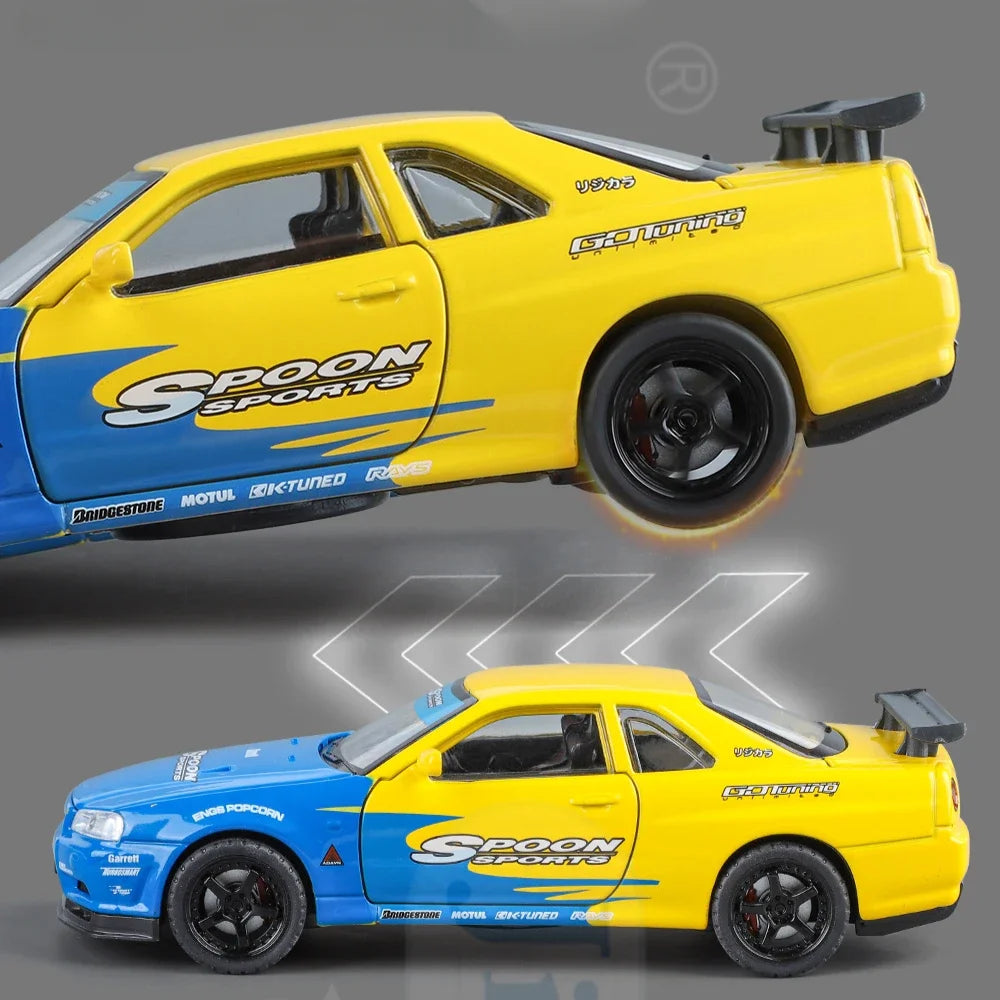 1:32 Nissan Skyline GT-R R34