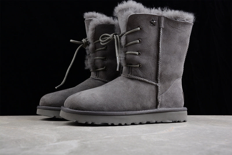 UGG High Boots [Dark Grey/Dark Grey/Dark Grey]