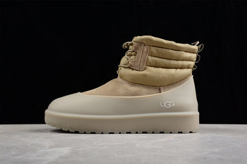 UGG Classic Mini Lace-Up Shoes [Dune Color/Dune Color/Light Brown]