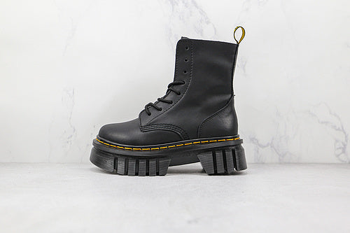 Dr. Martens High Boots Audrick 8-Eye Boot [Black/Black/Black]