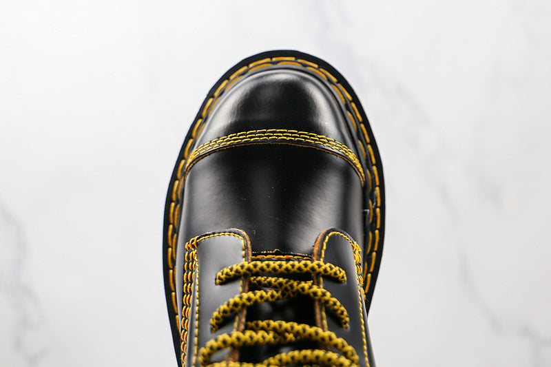 Dr. Martens High Boots [Black/Black/Yellow]