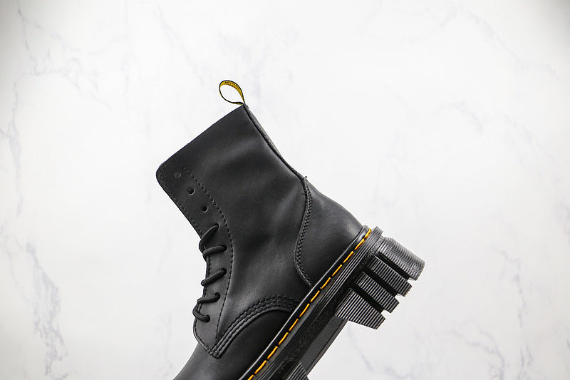Dr. Martens High Boots Audrick 8-Eye Boot [Black/Black/Black]